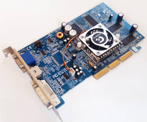 Graphics card - Gigabyte Ati Radeon 9200 GV-R92128DH  - REV1.0