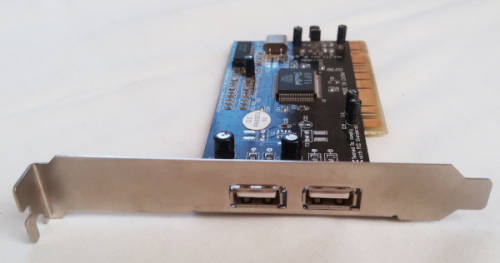 STLAB Professional I/O PCI Controller 2 Ports USB Card for O/S Windows 95/98/ME/2000 - USB 1