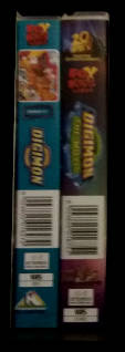 Children`s VHS tapes Digimon Episodes 9-12 & The Movie