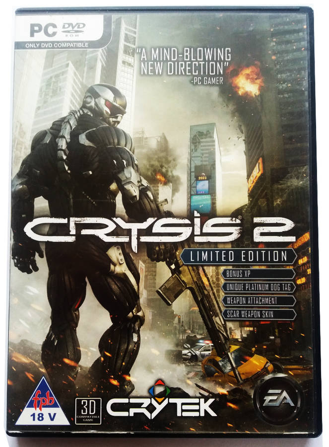 Crysis 2 - limited edition - pc dvd