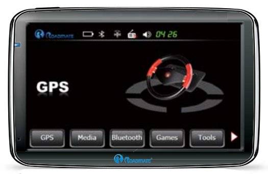 GPS Navigation 5" & Rear View Camera Multimedia System for Driving etc - ROADMATE HD500i