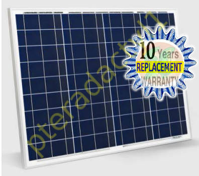 40w SOLAR PANEL POLYCRYSTALLINE ENERSOL (18v) ex CPT and or JNB