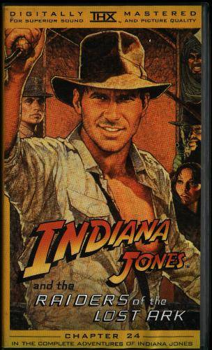 INDIANA JONES and the RAIDERS OF THE LOST ARK 1981 (VHS VIDEO)