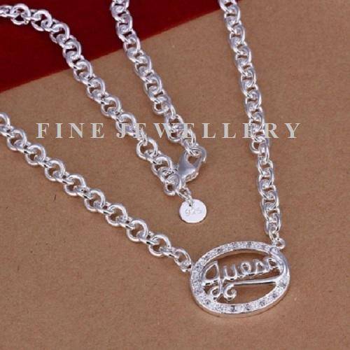 925 Sterling Silver plated Necklace