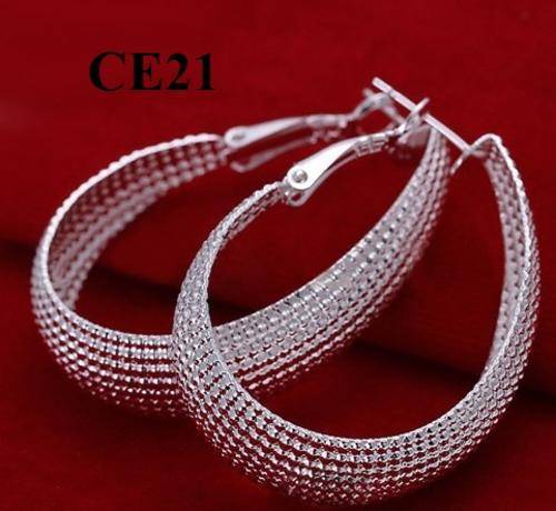 925 Sterling Silver Plated Earrings