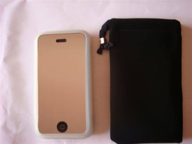 Soft black velvet Pouch - protect your cellphone. Suitable for Samsung Omnia i900/908 & Apple iPhone