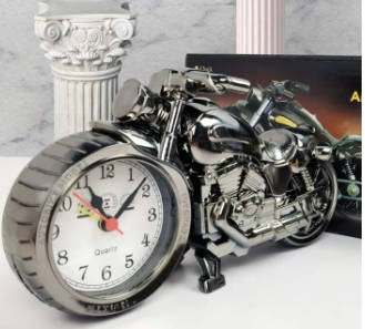 Motorcycle Shaped Alarm Clock