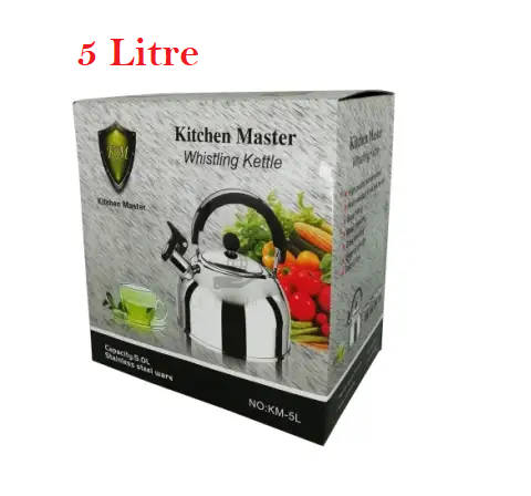 Kitchen Master Whistling Kettle  5 Litre