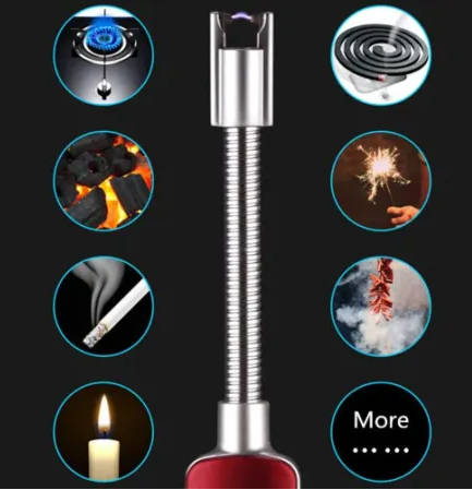 Windproof Plasma Arc Lighter With Torch