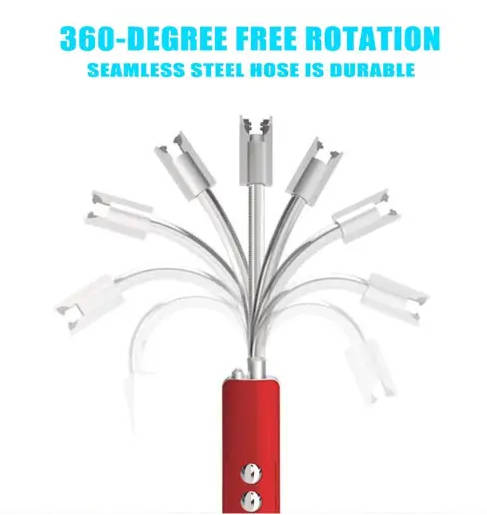 Windproof Plasma Arc Lighter With Torch
