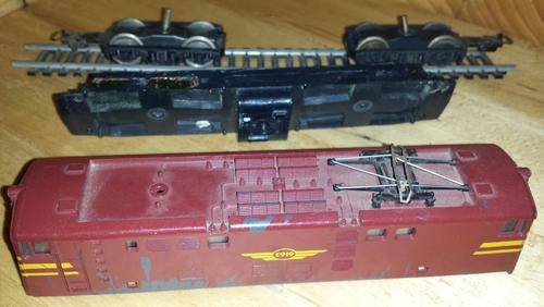 Lima E5 Body Undercarriage & Bogies