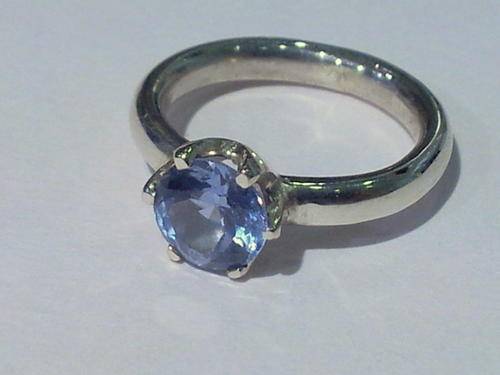 ***R1200*** Handmade solid 925 Sterling Silver and Aquamarine ring