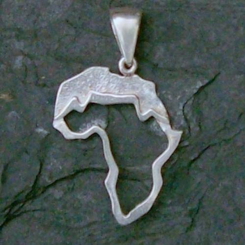 Handcrafted solid 925 Sterling Silver AFRICA TABLE MOUNTAIN Pendant