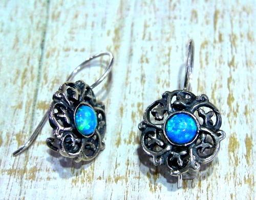silver earrings