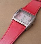 THIS IS AN ABSOLUTE MUST HAVE STYLISH PINK STRAP WATCH.