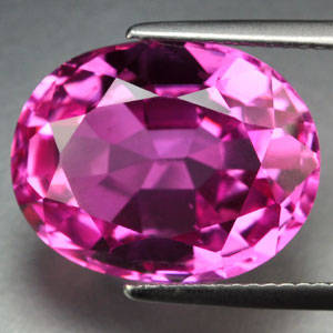 13.90ct STUNNING TOP PINK OVAL TOPAZ