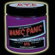 MANIC PANIC  *IMPORTED* - SEMI PERMANENT HAIR COLOUR # PURPLE HAZE #
