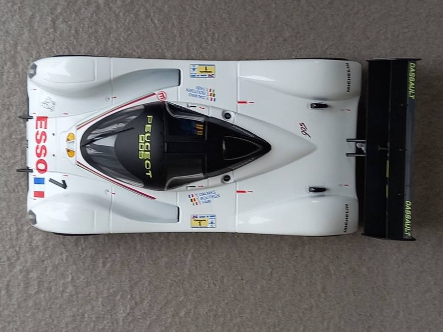 Peugeot 905 Le Mans winning car - Norev 1/18