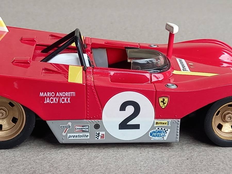Ferrari 312PB 1972 Sebring 12 Hour race 1/18