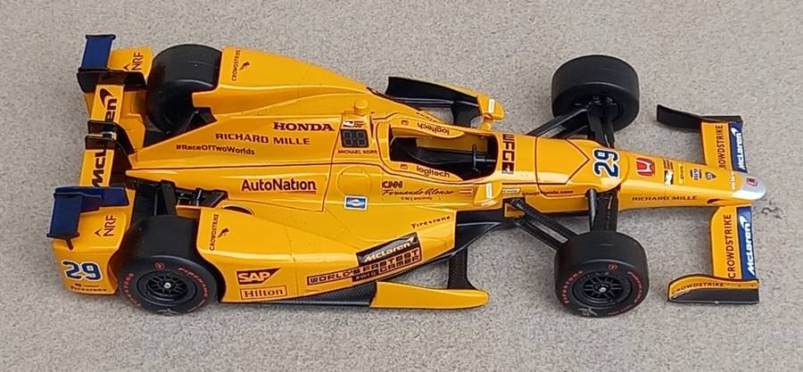 Alonso McLaren Indycar - 2017 - Greenlight 1/18