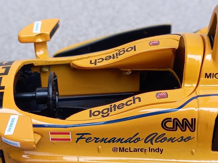 Alonso McLaren Indycar - 2017 - Greenlight 1/18