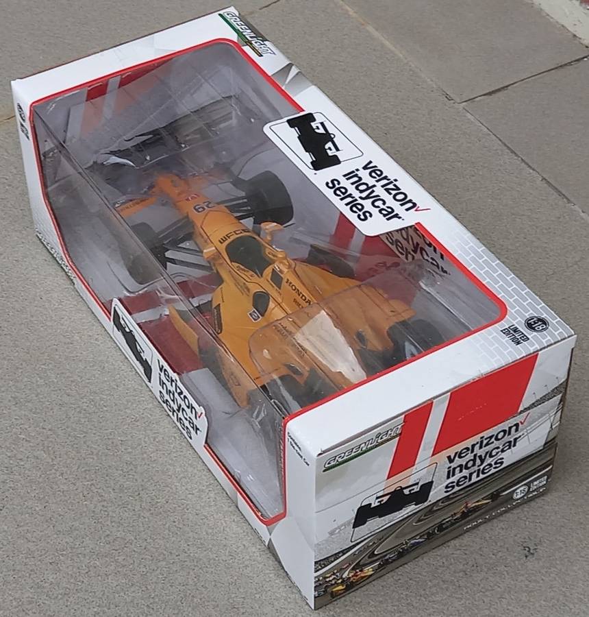 Alonso McLaren Indycar - 2017 - Greenlight 1/18