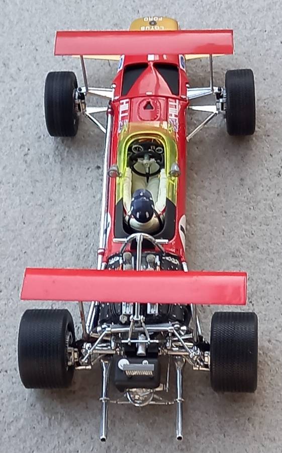 Gold Leaf Lotus 49B - Graham Hill - 1968 World Champion - Exoto diecast  1/18
