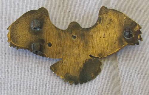 Vintage - Solid Brass Eagle Belt Buckle