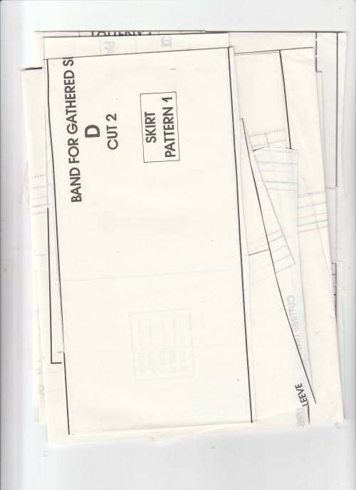 Make it Easy 1 - Sewing Pattern 1984 - Cut