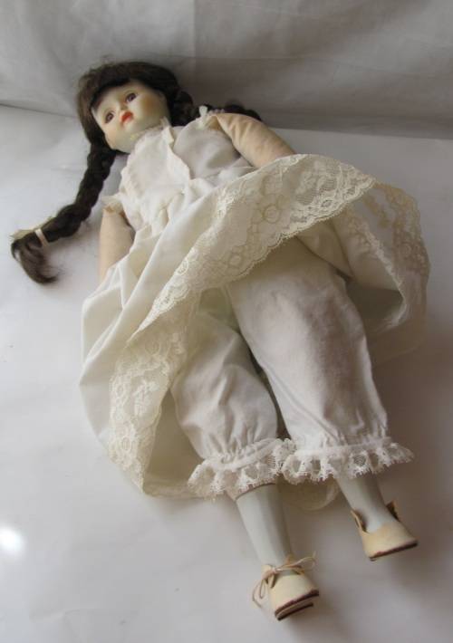 Vintage Porcelain Doll - 46cm