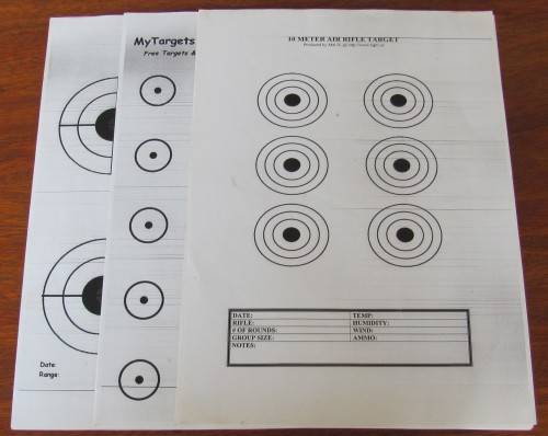 Vintage - Pistol Crossbow with Safety Lock + 11 pages of Printed Targets