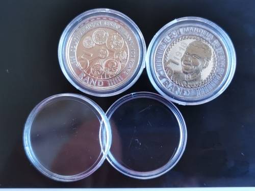 26mm Coin Capsules (Fit R5.) no coin!