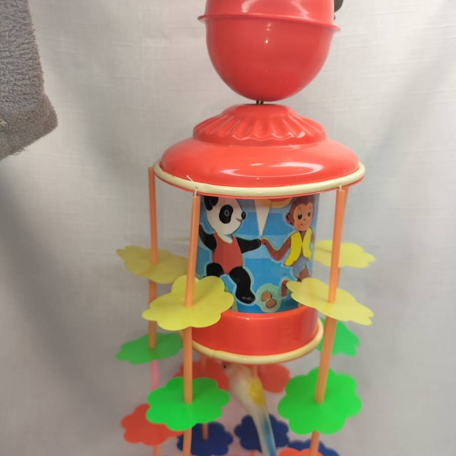 MUSICAL TOY NURSERY MERRY GO ROUND, works!!!!