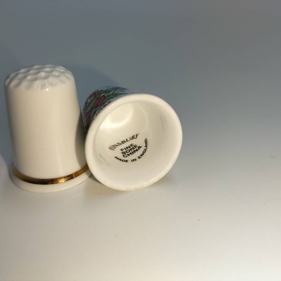 Decorative Fine Bone China Thimble!!!