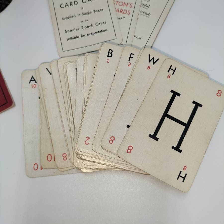 Vintage Lexicon Card Game!!!