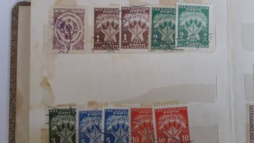 Selection of Serbia  postage dues