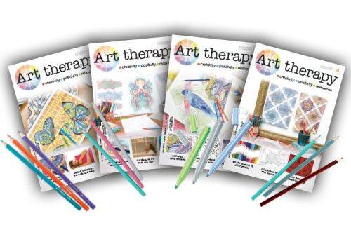 Art Therapy set - FREE COLOURING PENCILS INCLUDED!!! Price is per set