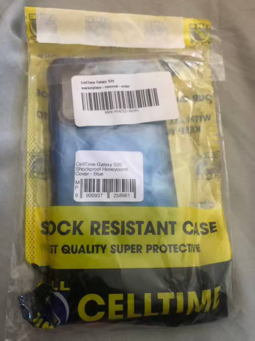 Samsung S20 Blue  phone cover