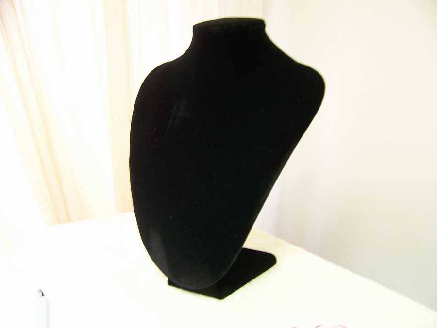 New black velvet 21cm jewellery displays.