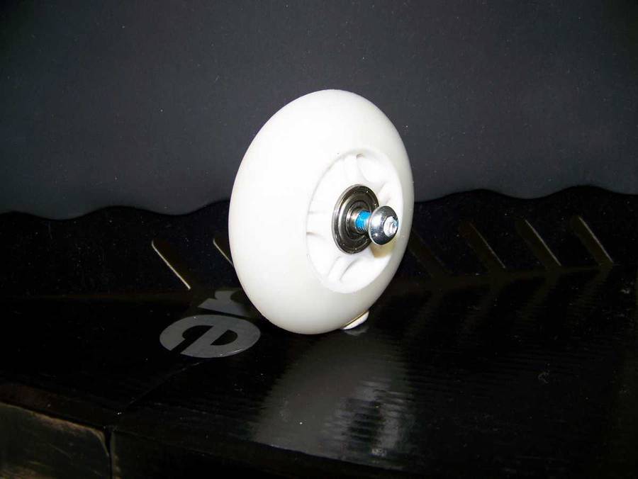 2 Wheel skateboard wheels.