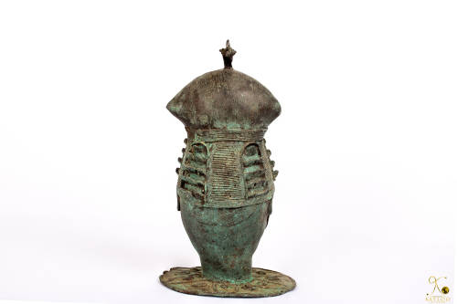 Benin Bronze Head Figure- Nigeria