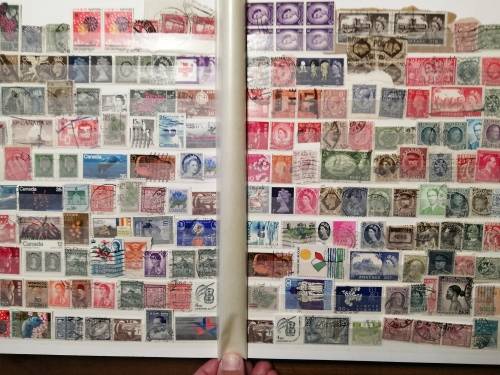 HUGE World selection  in an OLD ALBUM from 19th Century to Modern - 32 pages of EXCEPTIONAL value!!
