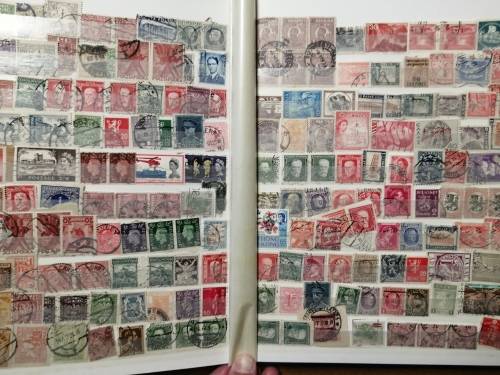 HUGE World selection  in an OLD ALBUM from 19th Century to Modern - 32 pages of EXCEPTIONAL value!!
