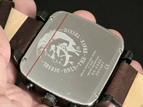 New Diesel Watch DZ4302 with Leather Strap