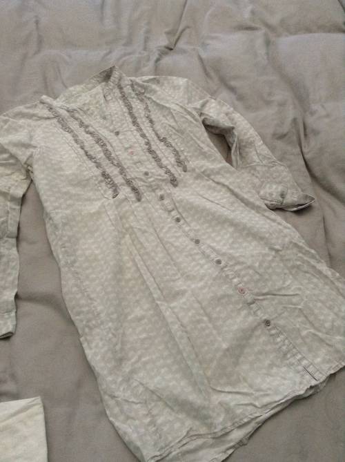 Cotton Sleep Shirt - Small