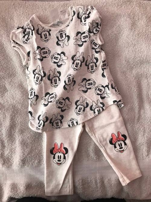 H&M Minnie Mouse Set (6-9 months)