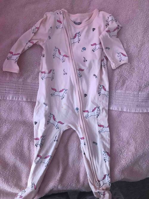 Cotton On Unicorn Onesie - 12 to 18 months