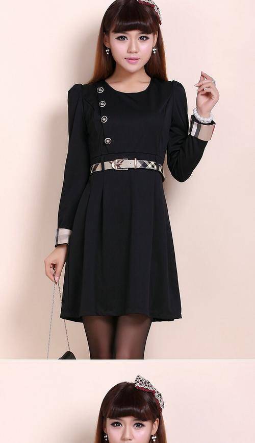 Burberry inspired dress