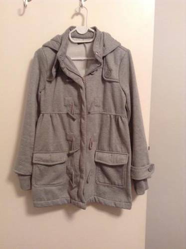 Fleece grey jacket - small
