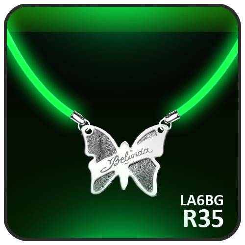 Lumo Range - Butterfly Pendant with *** FREE ENGRAVING ***